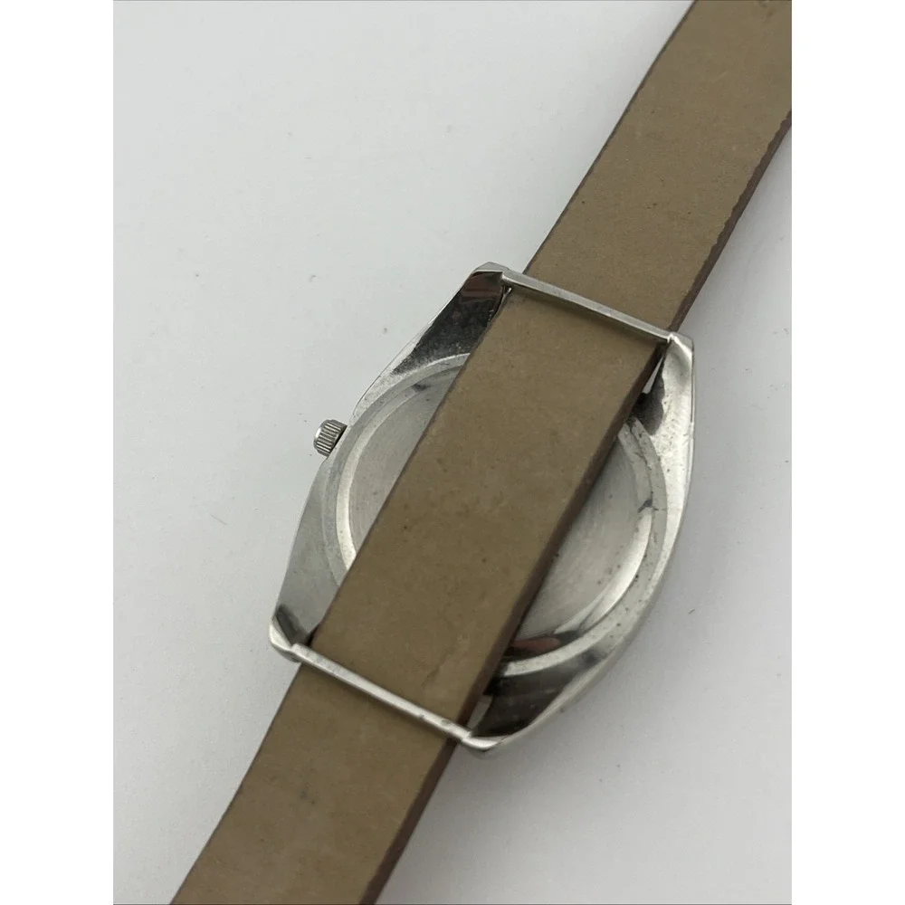 Gossip Watch Women‎ 32mm Case MOP Dial Copper Faux Leather Band- New Battery